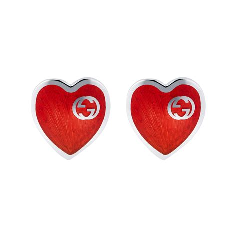 gucci heart earrings|gucci earrings knock off.